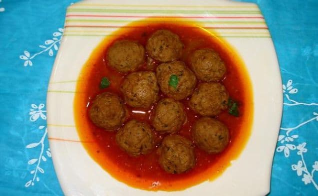 Kofat Curry/meat Ball Curry