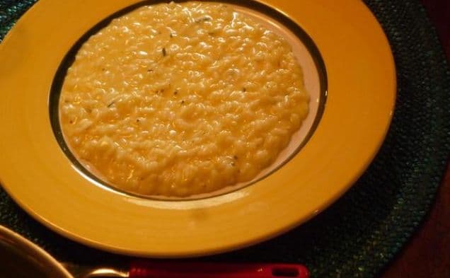 Lemon Rosemary Risotto
