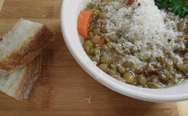 Lentil Soup with Smoked Turkey