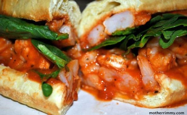 Make It Quick Italian Shrimp Rolls