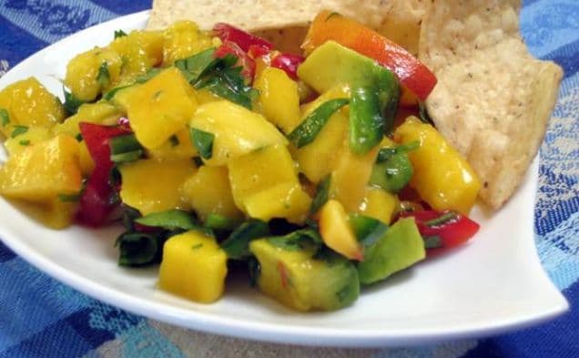 Mango Nectarine Salsa