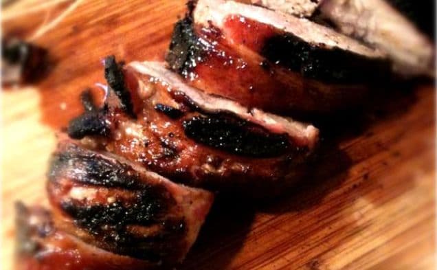 Maple Glazed Bacon Wrapped Pork Tenderloin