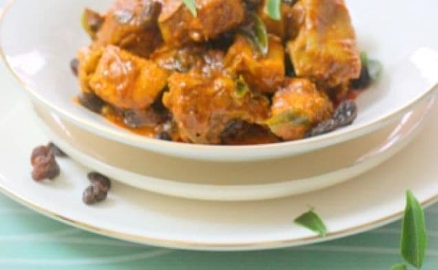 Masala Raisin Chicken