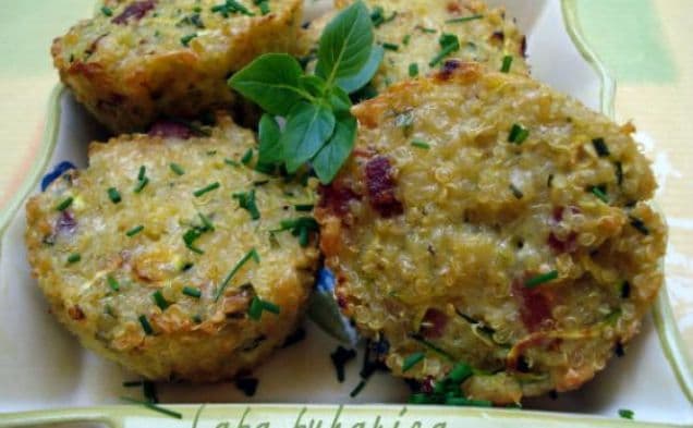 Mini frittatas with quinoa