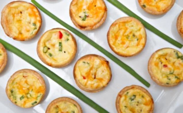 Miniature Vegetable Quiches