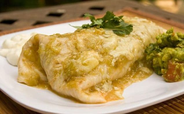 Mommie's Seafood Enchiladas