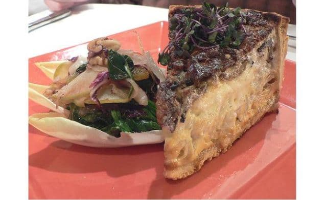 Mushroom & Gruyere Quiche