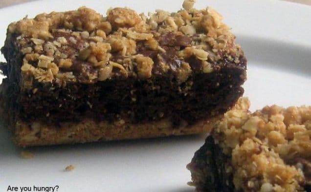 Oatmeal Brownie Bars