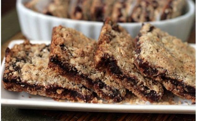 Orange Zest Maple Date Bars