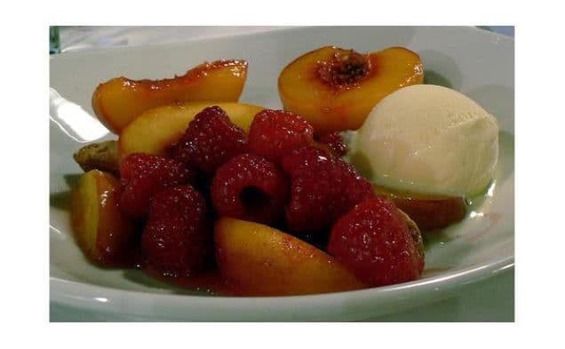 Peach Melba