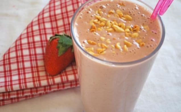 Peanut Butter and Jelly Smoothie
