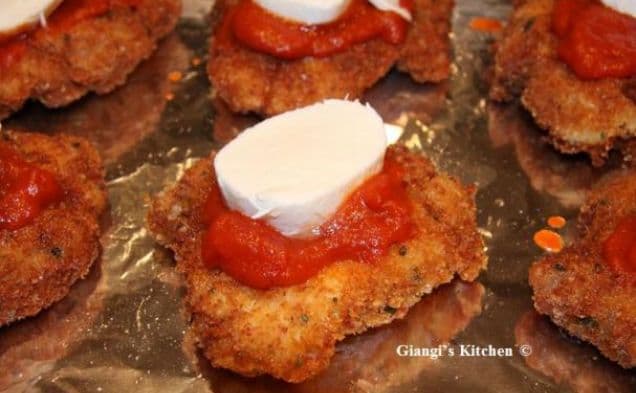 Polla alla Parmigiana: Chicken Parmesan