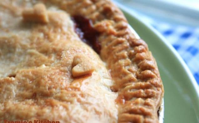 Quick Apple Ginger Pie