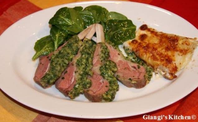 Rack of Lamb With Parsley