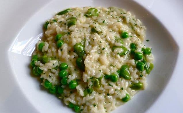 Risotto With Fresh Peas