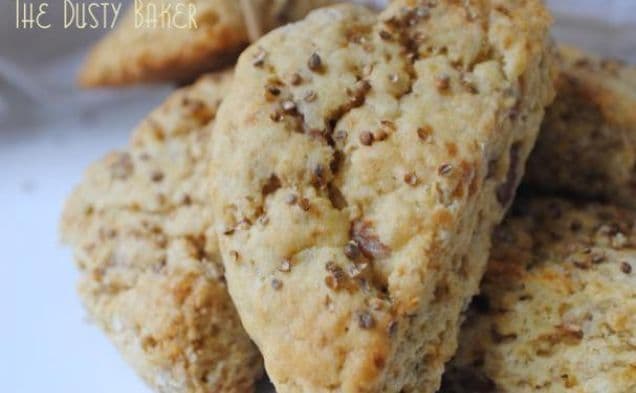 Royal Wedding Pear and Coriander Scones