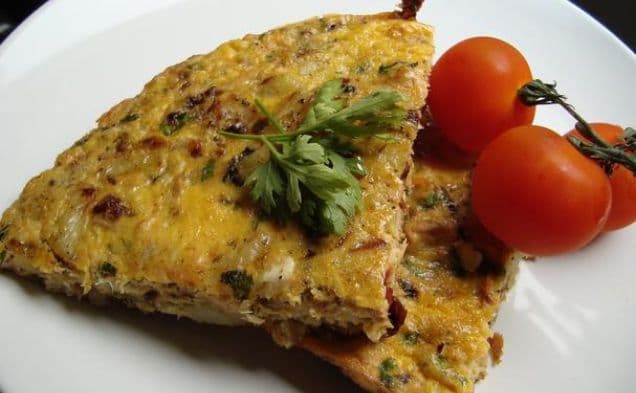 Salmon Frittata