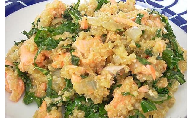 Salmon Quinoa Risotto