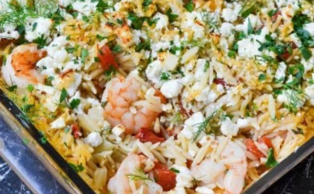 Shrimp & Orzo