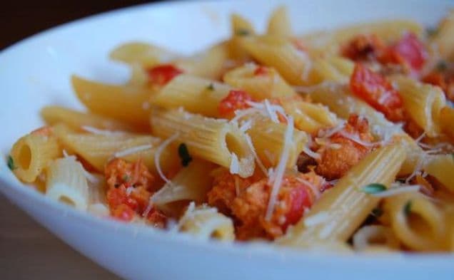 Smoked Salmon Pasta