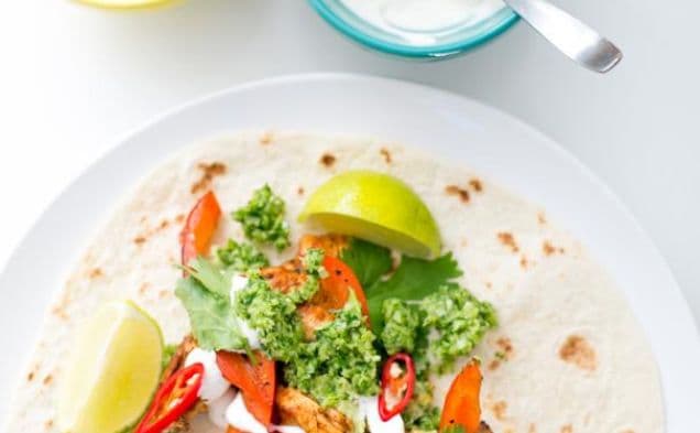 Spicy Chicken with Salsa Verde