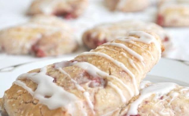 Strawberries and Cream Scones