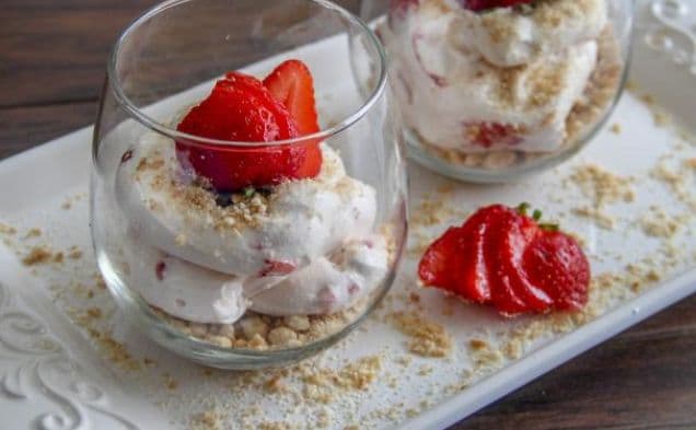 Strawberry Cheesecake Mousse