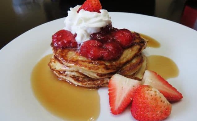 Strawberry Shortcake Pancakes