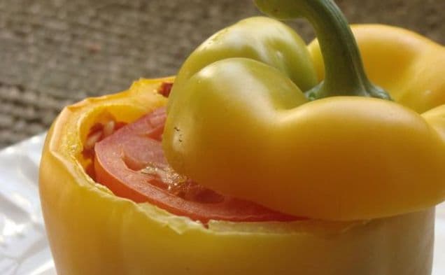 Stuffed Peppers With Ground Turkey