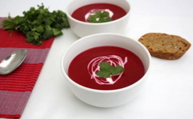 Thai Coconut Beetroot Soup