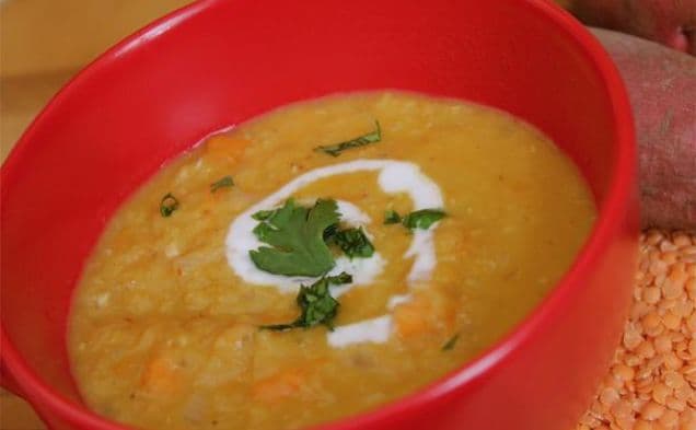 Thai Coconut Curry Lentil Soup