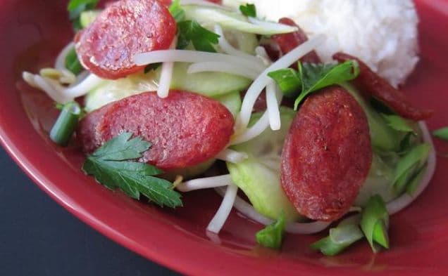 Thai Sausage Salad