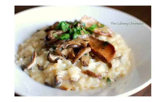 Unctuous Mushroom Risotto