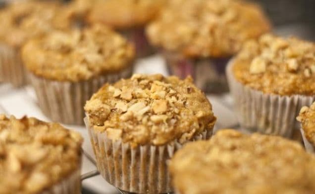 Vegan Banana Nut Muffins