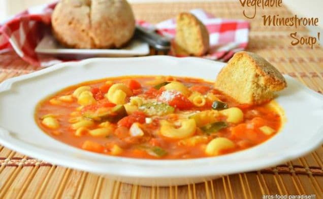 Vegetable Minestrone Soup