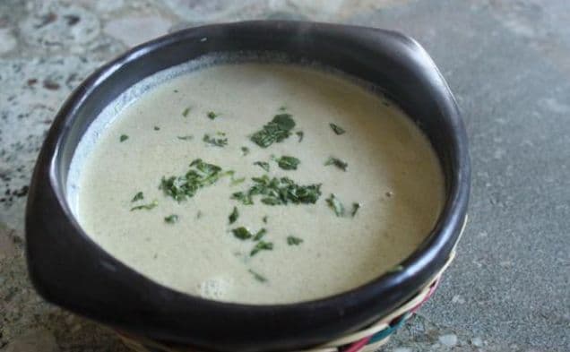 Warm Cucumber Soup (Sopa De Pepinos)