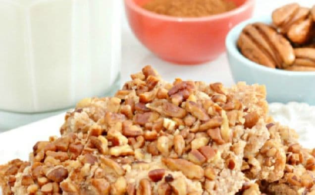 Cinnamon Nut Squares