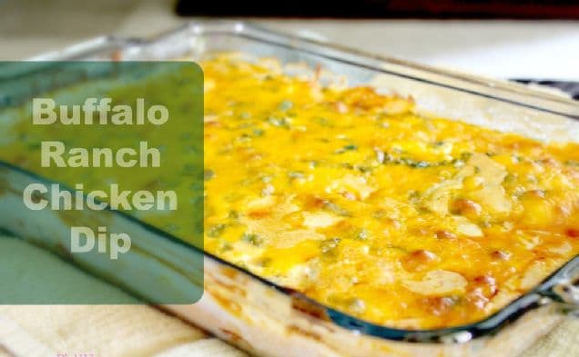 Buffalo Ranch Chicken Dip