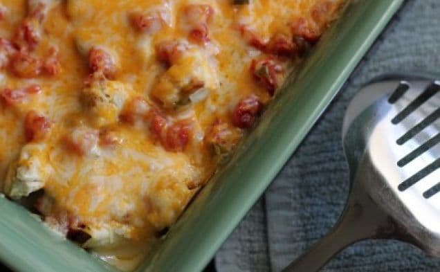 Homemade King Ranch Chicken Casserole