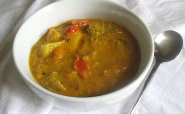 Vegetable Coconut Sambar