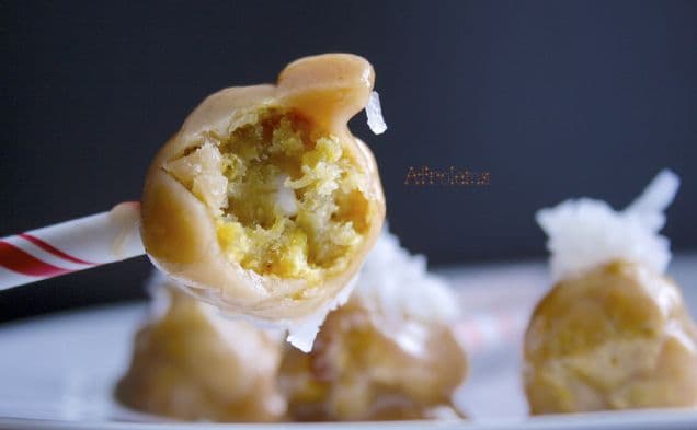 Plantain Toffee Balls