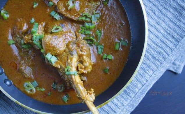 Lamb Coconut Tomato Curry Sauce