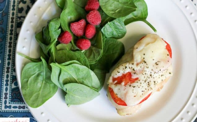 Basil Infused Balsamic Oven Baked Chicken