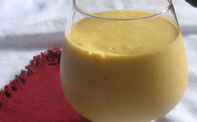 Mango Banana Coconut Smoothie