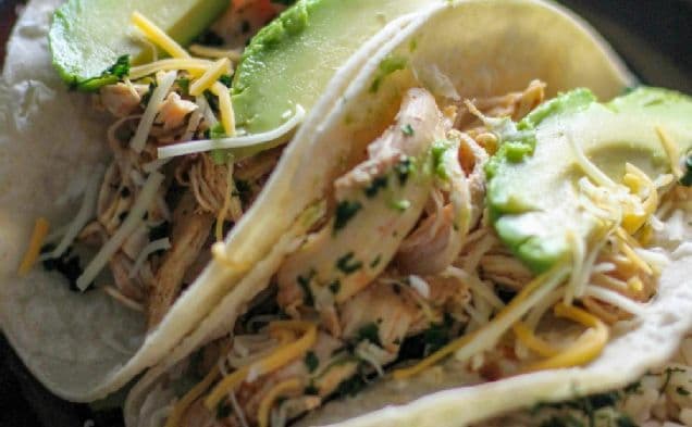 Instant Pot Chicken Tacos